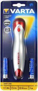 VARTA TRILOGY FLASHLIGHT 2AAA RED