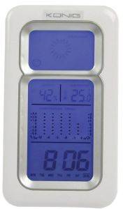 KONIG KN-WS 106 WEATHER STATION WITH DATE DISPLAY AND ALARM FUNCTION