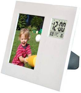 OMEGA OWSPF01 DIGITAL WEATHER STATION WITH PHOTO FRAME