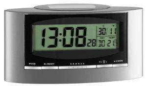 TFA 98.1071 RADIO-CONTROLLED SOLAR-POWERED ALARM CLOCK