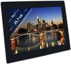 BRAUN DIGIFRAME 1081 10.1\'\' PHOTO FRAME WITH SPEAKER BLACK ACRYLIC