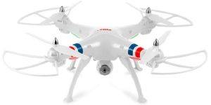 SYMA X8C 4-CHANNEL 2.4G RC QUAD COPTER WITH GYRO + CAMERA WHITE