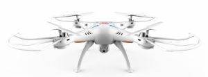 SYMA X5SC 4-CHANNEL 2.4G RC QUAD COPTER WITH GYRO + CAMERA + 4GB MICROSD WHITE