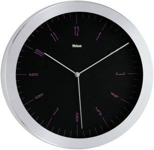 MEBUS 16310 QUARTZ CLOCK LILA