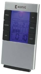 KONIG KN-WS101N LCD CLOCK AND WEATHER STATION