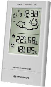 BRESSER TEMPTREND RC WEATHER STATION WEATHER STATION SILVER