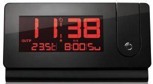 OREGON SCIENTIFIC RMR391P SLIM PROJECTION CLOCK WITH INDOOR/OUTDOOR TEMPERATURE BLACK