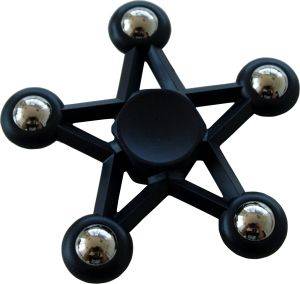 SPINNER FIVE STAR 5 METAL BALL BLACK