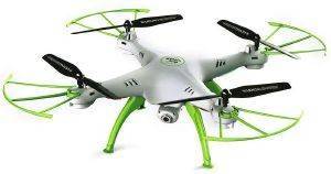 SYMA X5HW 4-CHANNEL 2.4G RC QUAD COPTER WITH GYRO + CAMERA WHITE