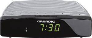 GRUNDIG SONOCLOCK 600 CLOCK RADIO SILVER