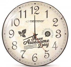 ESPERANZA EHC018L WALL CLOCK LAUSANNE