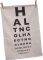 TEA TOWEL IN TUBE - EYE CHART DESIGN