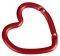 MUNKEES  CARABINER HEART 3221