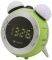 SOUNDMASTER UR140GR AM/FM CLOCK RADIO WITH PROJECTION AND DIMMING LIGHT GREEN