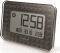 OREGON SCIENTIFIC JW208-BK GLAZE DIGITAL WALL CLOCK WEATHER STATION JUMBO BLACK