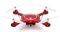 SYMA X5UW 4-CHANNEL 2.4G QUAD COPTER WITH GYRO + 720P WIFI CAMERA RED