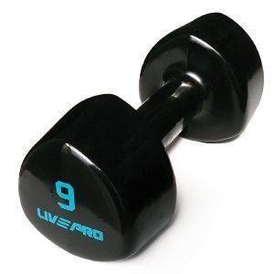   LIVEPRO LP8070 STUDIO DUMBBELL () (2 X 9 KG)