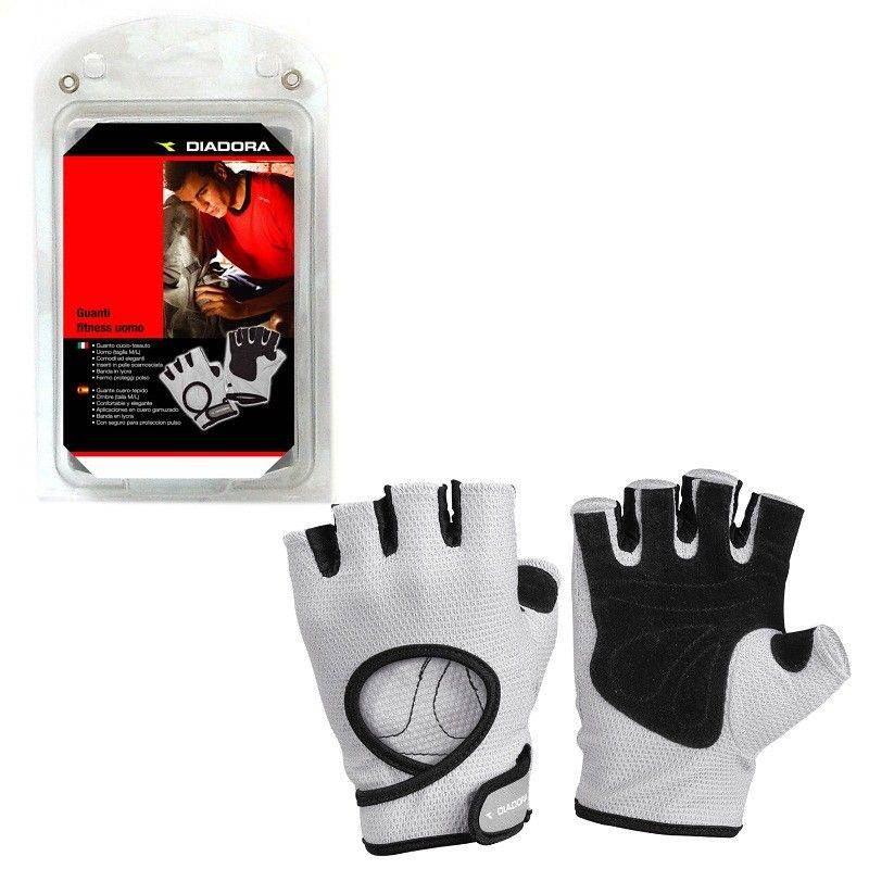 ΓΑΝΤΙΑ DIADORA ALL SPORTS MAN&amp;#039;S GLOVES ΜΑΥΡΑ/ΓΚΡΙ