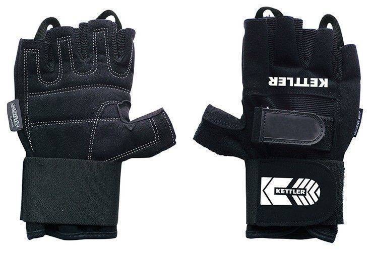 KETTLER ΓΑΝΤΙΑ ΠΡΟΠΟΝΗΣΗΣ ΜΕ ΠΕΡIΚΑΡΠΙΟ KETTLER (7371-438) ΜΑΥΡΑ (XL)