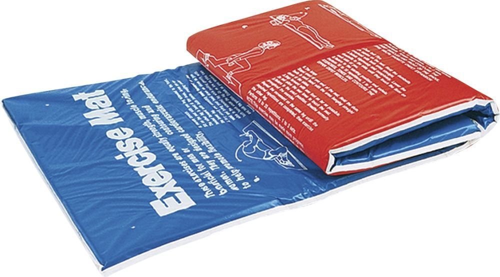 AMILA ΤΑΠΕΤΟ AMILA EXERCISE MAT PVC ΜΠΛΕ/ΚΟΚΚΙΝΟ (180 X 60 X 2.5 CM)