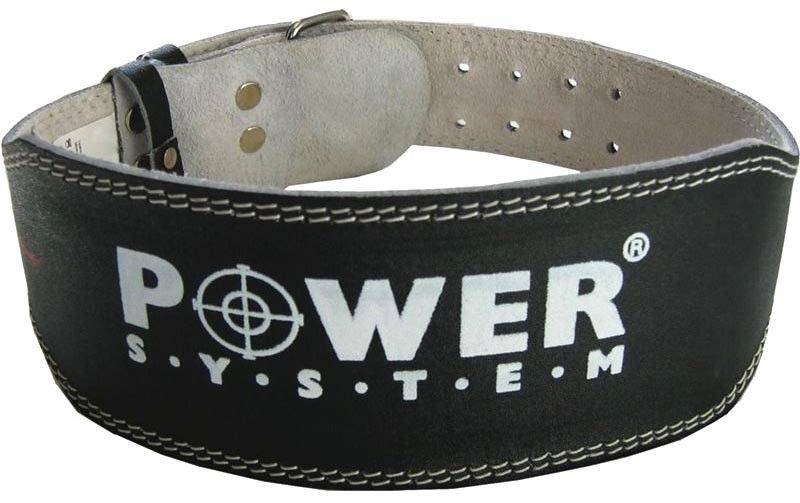 POWER SYSTEM ΖΩΝΗ POWER SYSTEM PS-3250 POWER BASIC ΔΕΡΜΑΤΙΝΗ ΜΑΥΡΗ (XL)