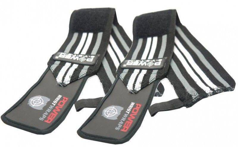 ΕΠΙΔΕΣΜΟΙ ΚΑΡΠΟΥ (ΖΕΥΓΟΣ) POWER SYSTEM PS-3500 WRISTWRAPS ΓΚΡΙ POWER SYSTEM