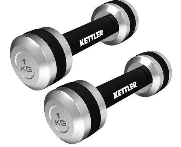 ΒΑΡΑΚΙΑ ΧΡΩΜΙΟΥ KETTLER (7371-050) 2 X 1 KG KETTLER