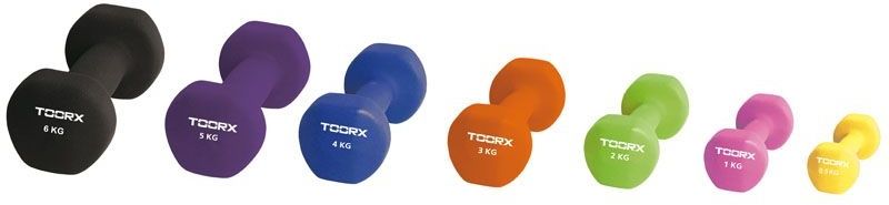 TOORX ΒΑΡΑΚΙ TOORX NEOPRENE (0.5 KG)