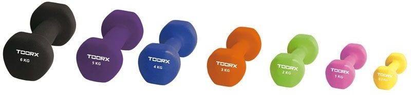 TOORX ΒΑΡΑΚΙ TOORX NEOPRENE (6 KG)