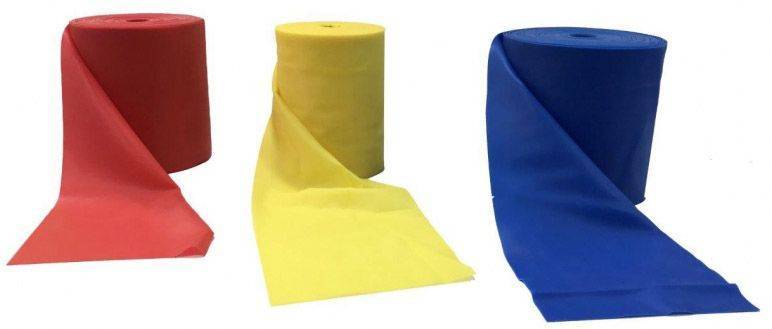 TOORX ΛΑΣΤΙΧΟ ΓΥΜΝΑΣΤΙΚΗΣ TOORX ΣΕ ΡΟΛΟ (25 M X 15 CM) ΜΠΛΕ (ΣΚΛΗΡΟ)