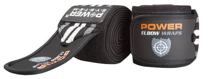 ΕΠΙΔΕΣΜΟΙ ΑΓΚΩΝΑ (ΖΕΥΓΟΣ) POWER SYSTEM PS-3600 ELBOW WRAPS ΓΚΡΙ POWER SYSTEM