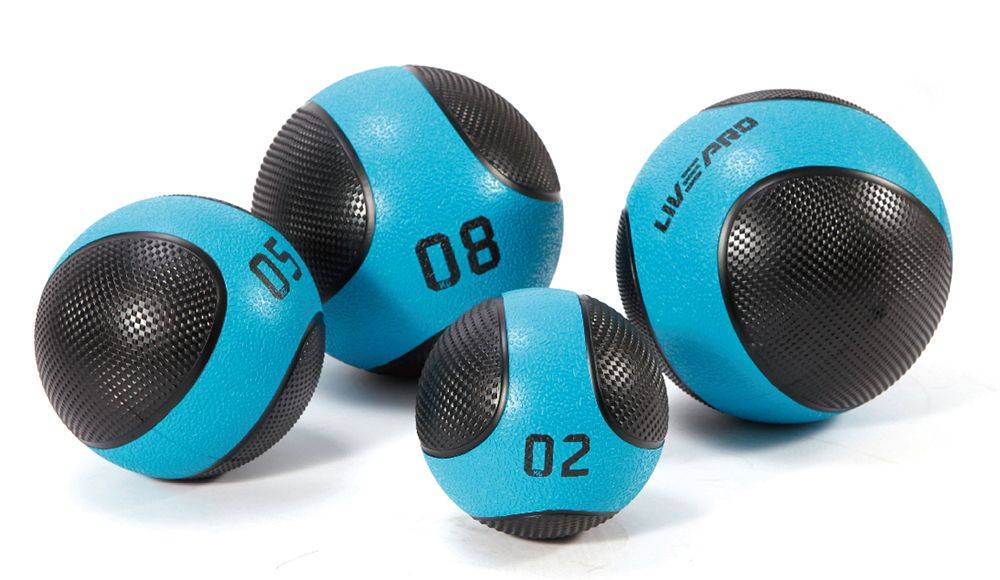 MEDICINE BALL LIVEPRO LP8112 SOLID STUDIO (3 KG) LIVEPRO