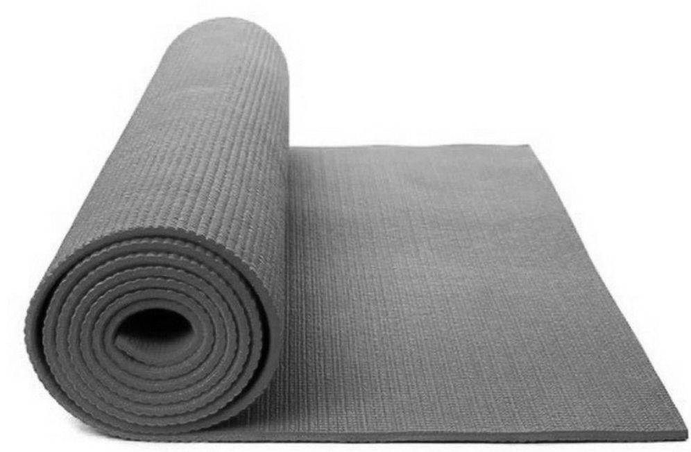 ΣΤΡΩΜΑ OPTIMUM YOGA MAT ΓΚΡΙ (173 X 61 X 0.6 CM) OPTIMUM