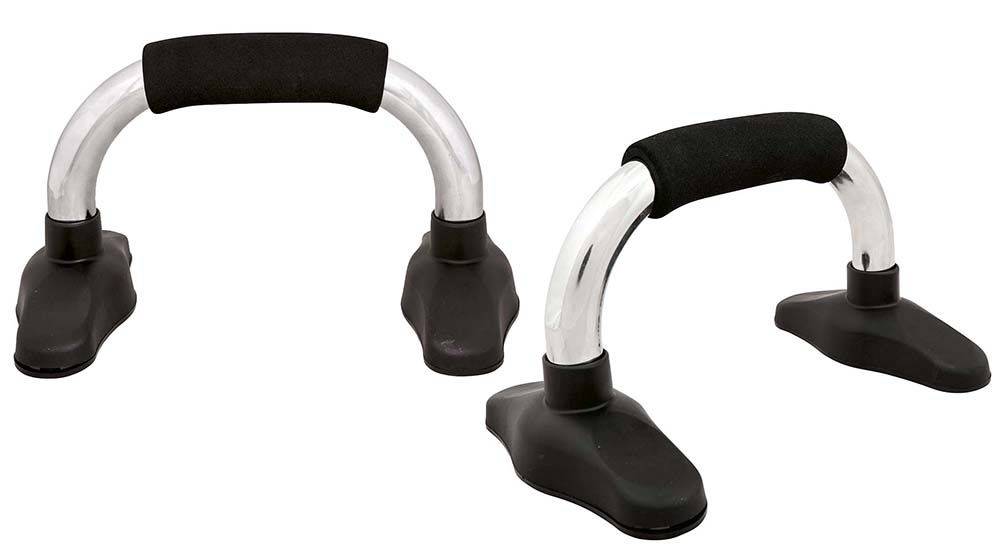 ΛΑΒΕΣ ΕΔΑΦΟΥΣ AMILA 44009 PUSH-UP STAND METALLIC (2 ΤΜΧ)