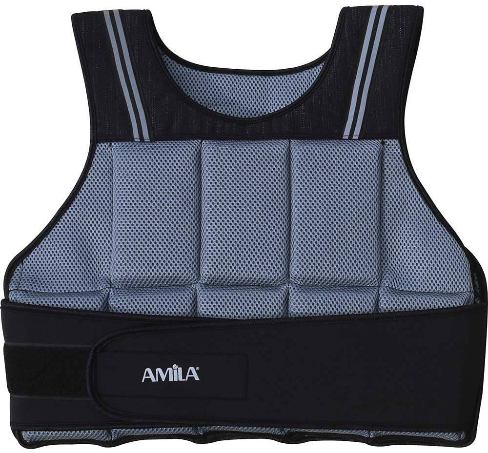 ΓΙΛΕΚΟ ΜΕ ΒΑΡΗ AMILA 84680 ΓΚΡΙ (10 KG)