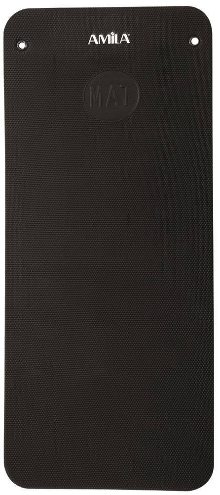 AMILA ΣΤΡΩΜΑ PILATES AMILA 81745 EVA ΜΑΥΡΟ (139X60X1.5 CM)