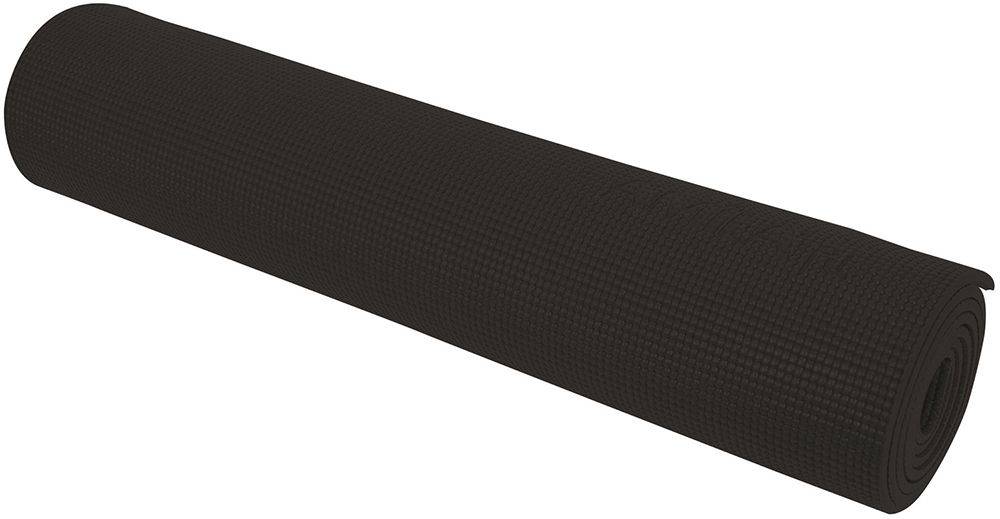 ΣΤΡΩΜΑ YOGA AMILA 81703 ΜΑΥΡΟ (173X61X0.6 CM)