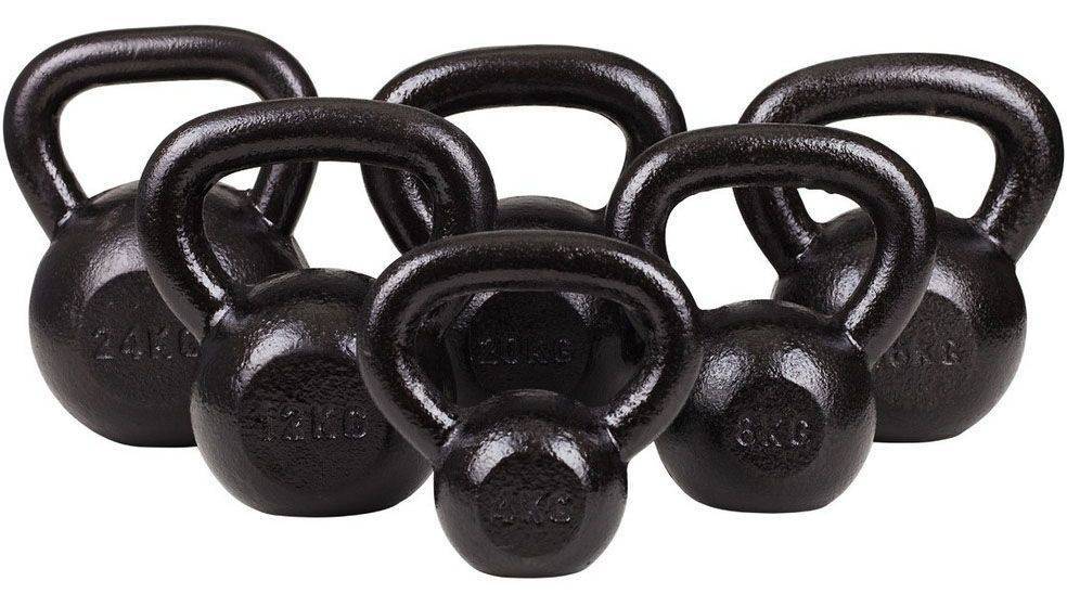 OPTIMUM KETTLEBELL OPTIMUM BLACK MATT (4 KG)