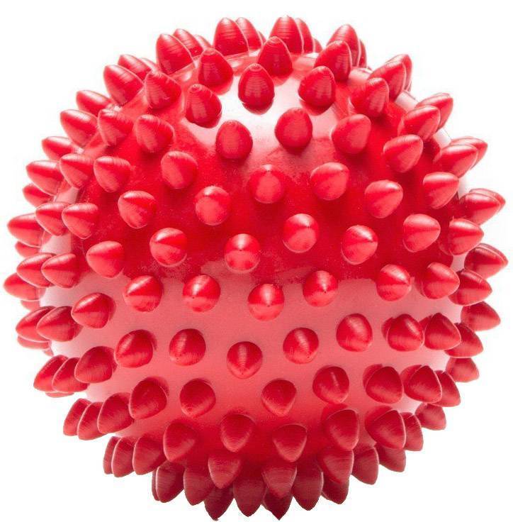 ΜΠΑΛΑΚΙ ΜΑΣΑΖ INSPORTLINE ΚΟΚΚΙΝΟ (6 CM)