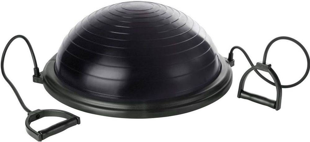 OPTIMUM ΜΠΑΛΑ ΙΣΟΡΡΟΠΙΑΣ OPTIMUM ΜΕ ΛΑΣΤΙΧΑ (58 CM) ΜΑΥΡΗ