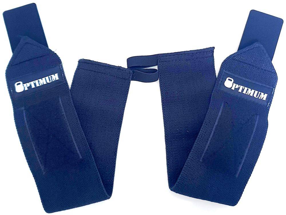 ΕΛΑΣΤΙΚΑ ΠΕΡΙΚΑΡΠΙΑ OPTIMUM WRIST WRAPS ΜΠΛΕ (ONE SIZE)