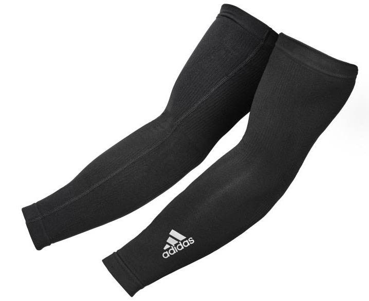 ΜΑΝΙΚΙA (2 ΤΜΧ) ADIDAS COMPRESSION ARM SLEEVES ΜΑΥΡΑ (S/M) ADIDAS