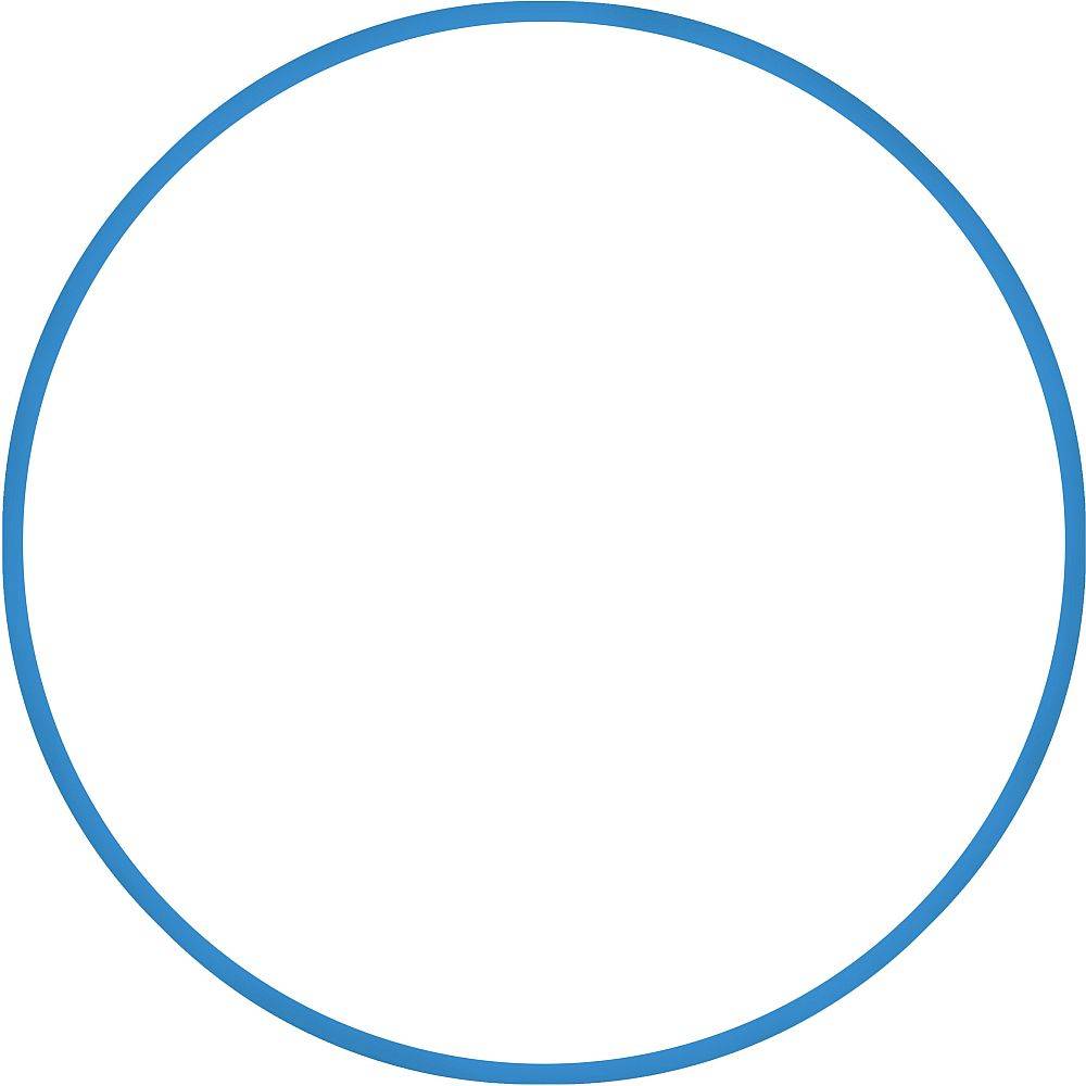 ΣΤΕΦΑΝΙ ΡΥΘΜΙΚΗΣ AMILA HULA-HOOP 60 CM ΜΠΛΕ