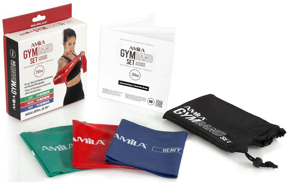 ΣΕΤ ΛΑΣΤΙΧΩΝ AMILA GYMBAND SET (2.5M)