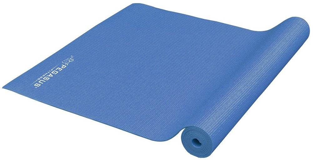 ΣΤΡΩΜΑ PEGASUS YOGA MAT ΜΠΛΕ (173 X 61 X 0.4 CM) PEGASUS
