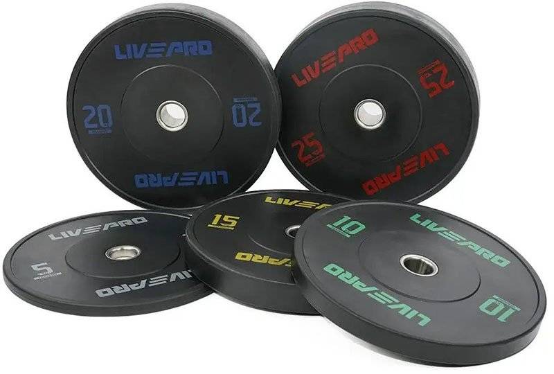 ΔΙΣΚΟΣ BUMPER Φ50 LIVEPRO Β-8038 (20 KG) LIVEPRO