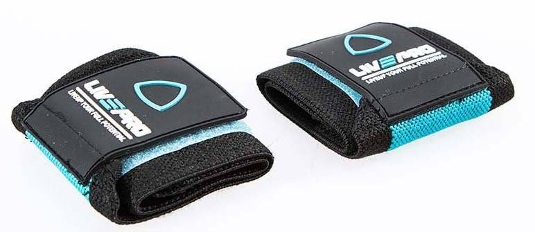 ΕΠΙΔΕΣΜΟΙ ΚΑΡΠΟΥ LIVEPRO LIFTING WRIST STRAPS LP8090 LIVEPRO