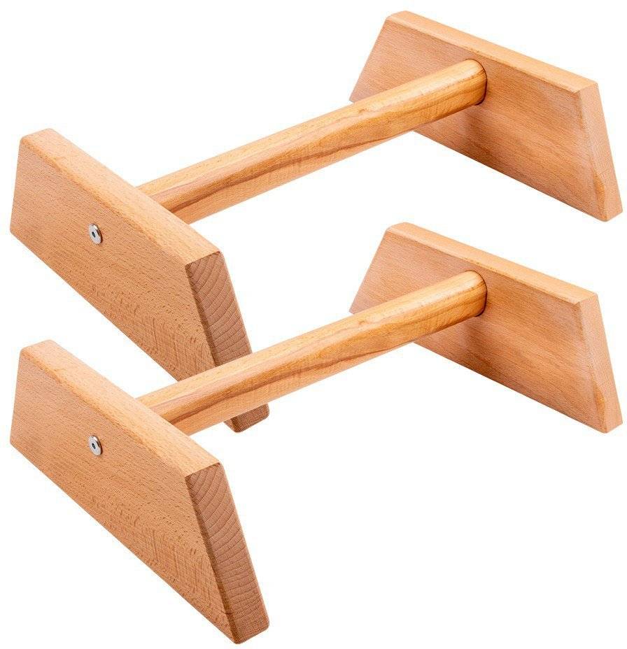 INSPORTLINE ΞΥΛΙΝΕΣ ΜΠΑΡΕΣ INSPORTLINE DREMAR DR40 WOODEN PUSH UP BARS
