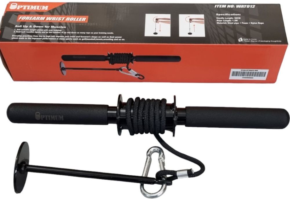 OPTIMUM ΟΡΓΑΝΟ ΕΚΓΥΜΝΑΣΗΣ ΠΗΧΗ OPTIMUM FOREARM WRIST ROLLER
