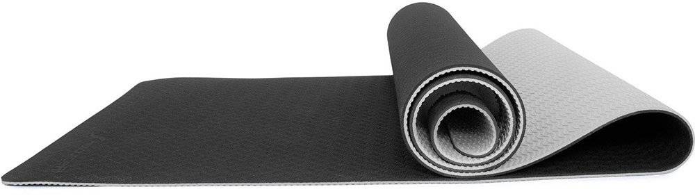 ΣΤΡΩΜΑ OPTIMUM YOGA MAT ΜΑΥΡΟ/ΓΚΡΙ (173 X 61 X 0.6 CM)
